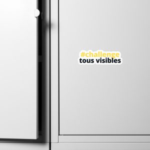Aimant #challengetousvisibles